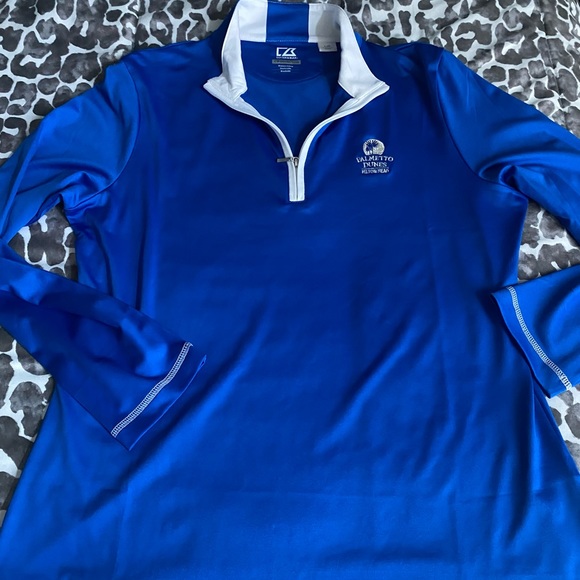 NWOT Cutter & Buck Long sleeve golf shirt LG - Picture 1 of 5